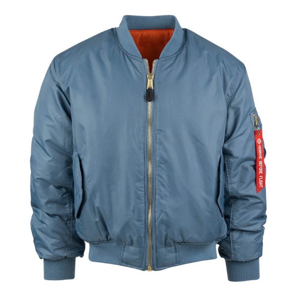 Bomber MA-1 Militare - Vintage Denim - Fostex Garments