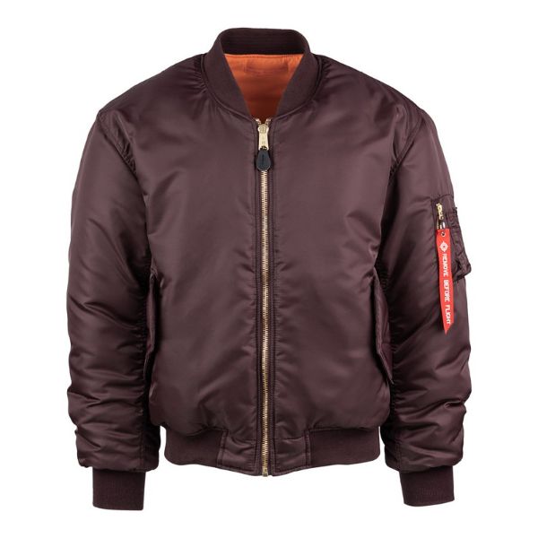 Bomber MA-1 Militare - Maroon - Fostex Garments