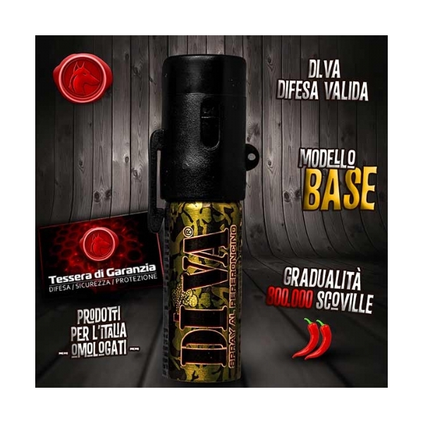 Spray al peperoncino antiaggressione ideale per difesa personale - Spray al  pepe