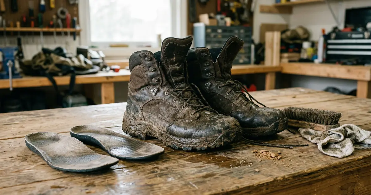 7 errori da evitare con gli scarponi bagnati