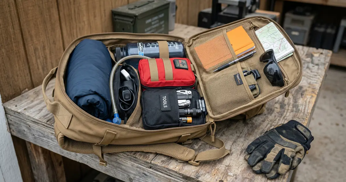 Come organizzare uno zaino tattico: guida pratica a carico e accesso rapido