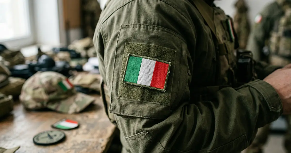 Patch tricolore militare: significato su patch, cappelli e capi tactical