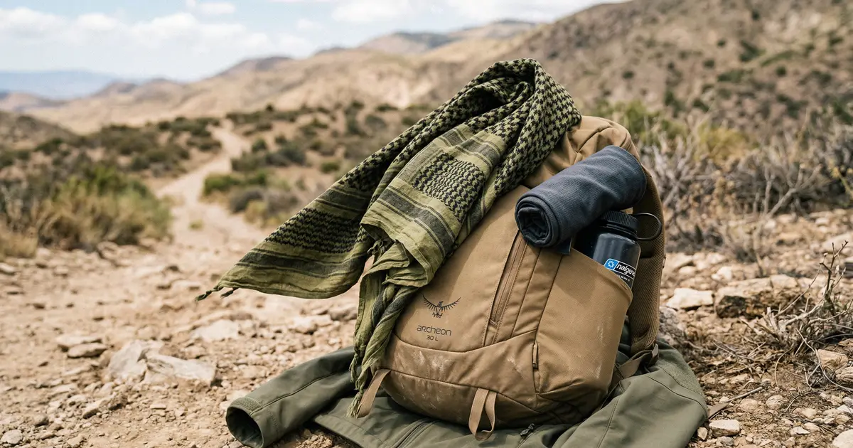 Shemagh o scaldacollo? Confronto pratico tra vento, polvere e sole